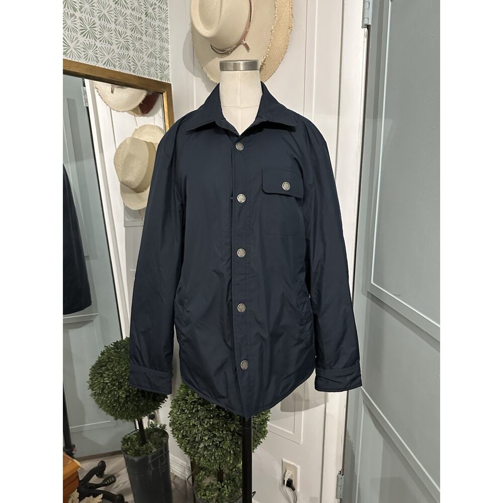 Brooks Brothers Women’s Navy Blue Rain Jacket Size Small